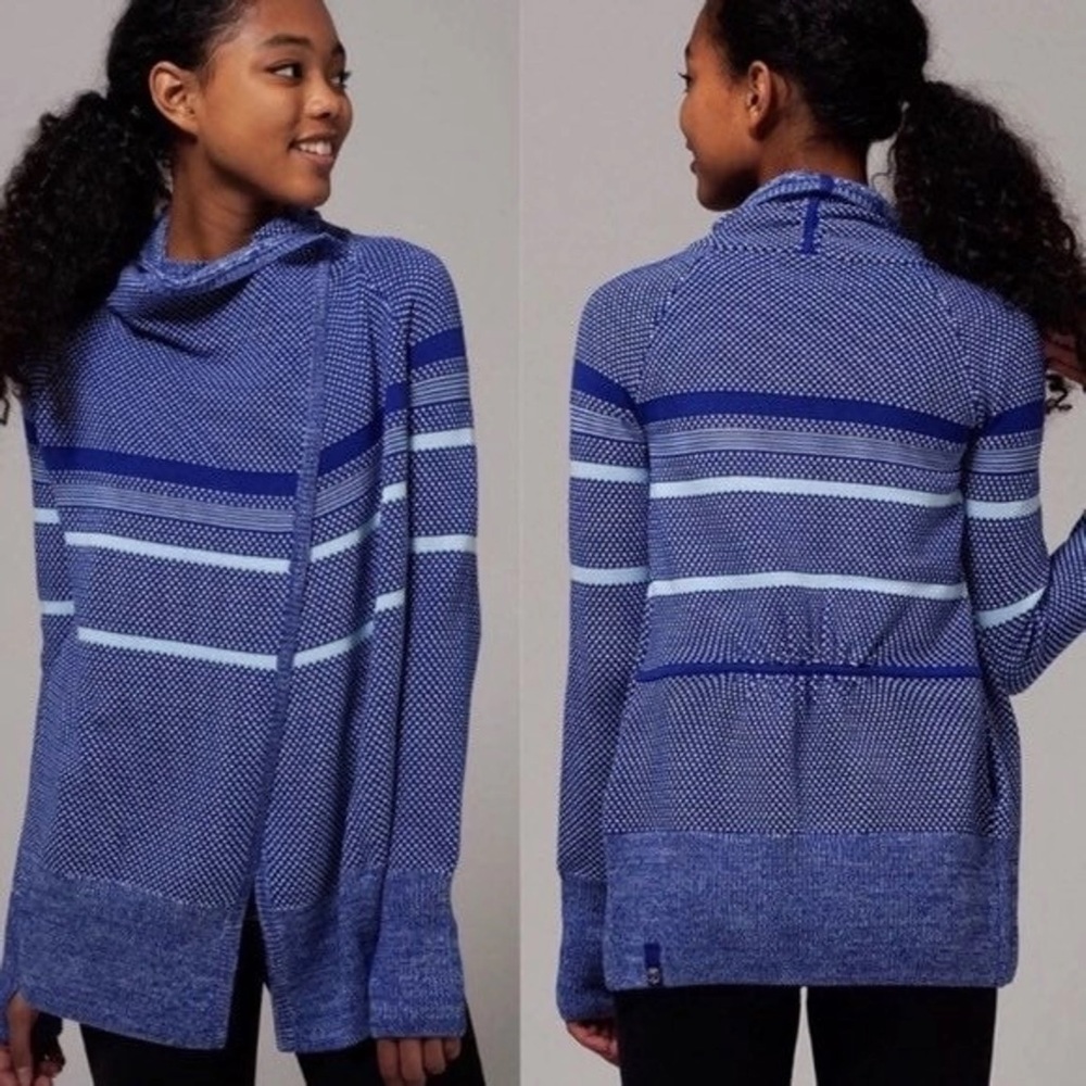 Ivivva Girls Feelin’ Toasty Wrap Sweater Size 12 by Lululemon